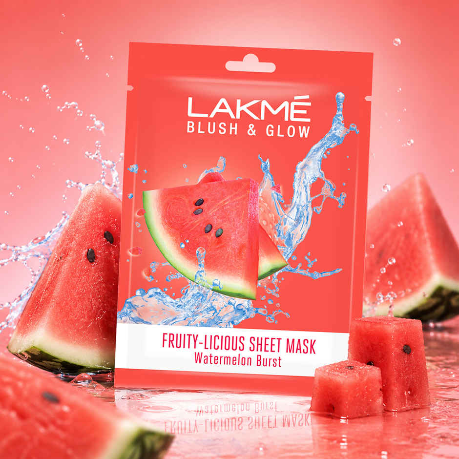 Lakme Blush & Glow Watermelon Sheet Mask