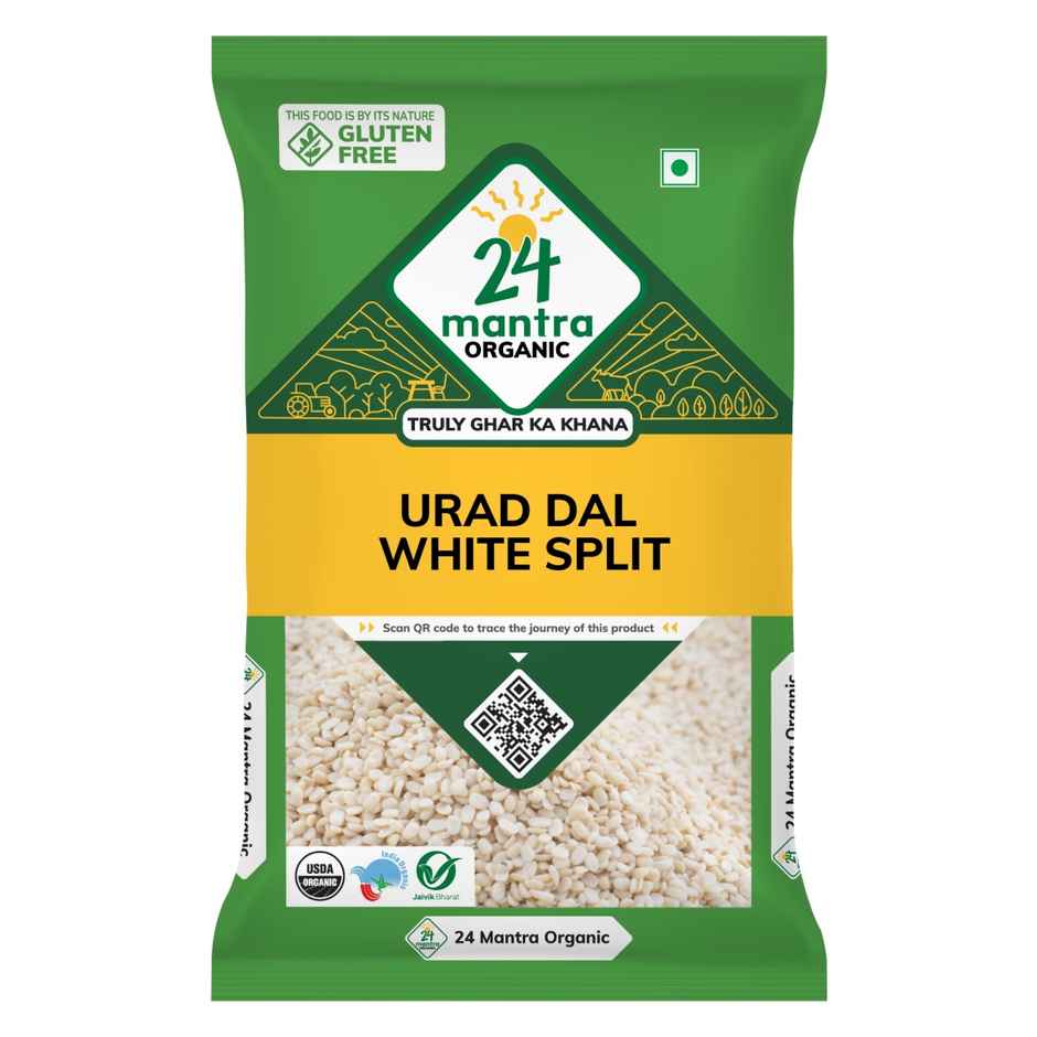 24 Mantra Organic White Urad Dal | Split