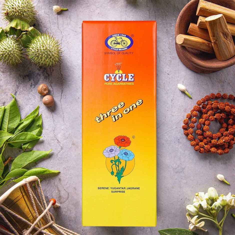Cycle Three in One Agarbatti