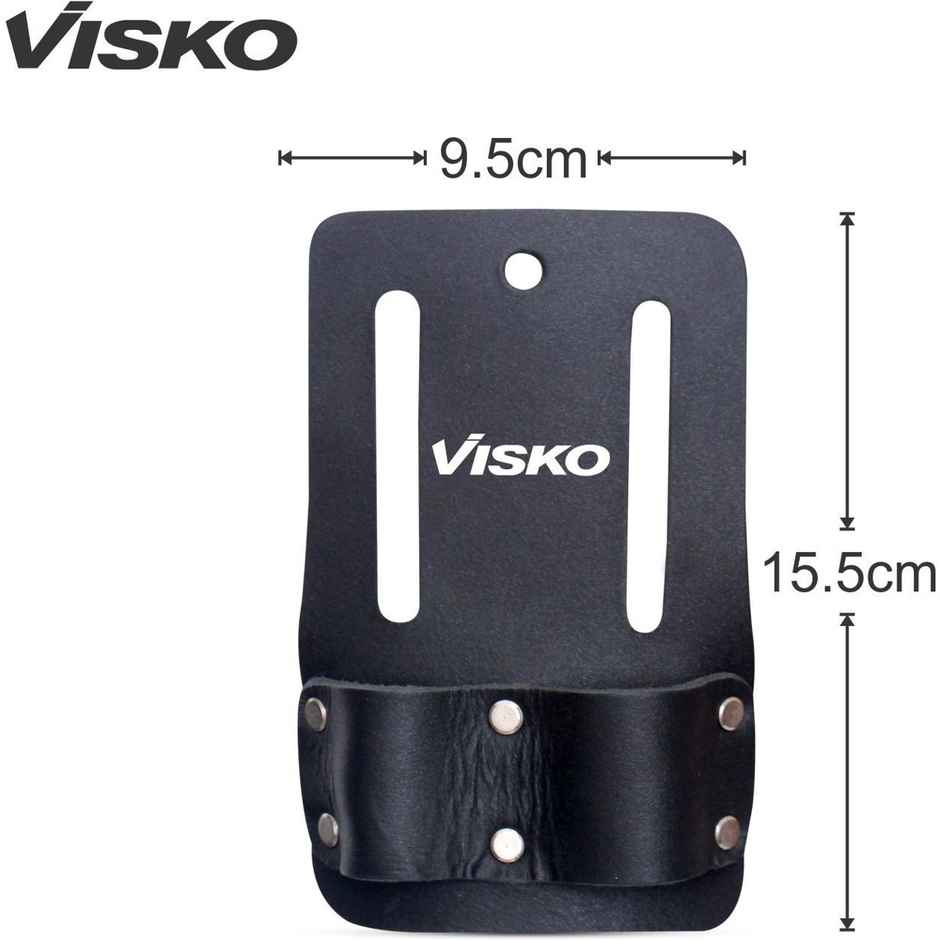 Visko Vlb 020 Leather 2 Spanner Holder Heavy Duty Leather Tool Holster | Number Of Pockets - 0
