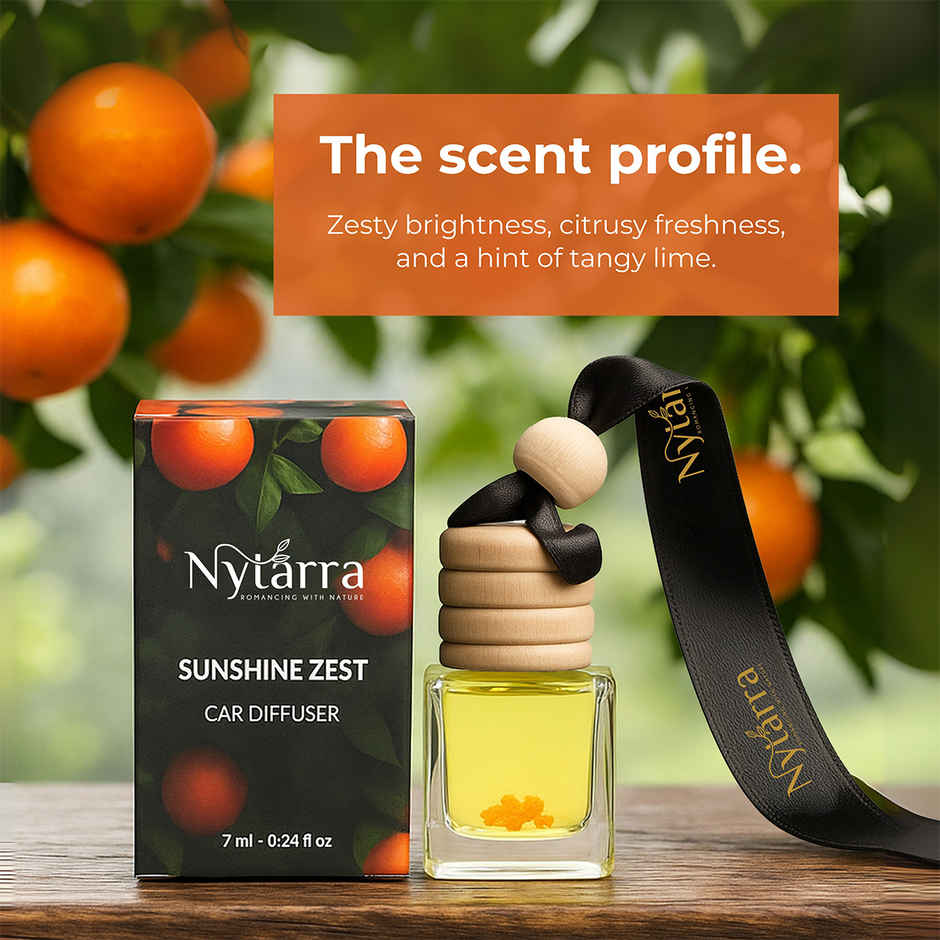 Nytarra Naturals Luxury Car Freshener Sunshine Zest