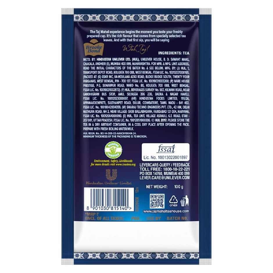 Taj Mahal Tea | Rich and Flavourful Chai