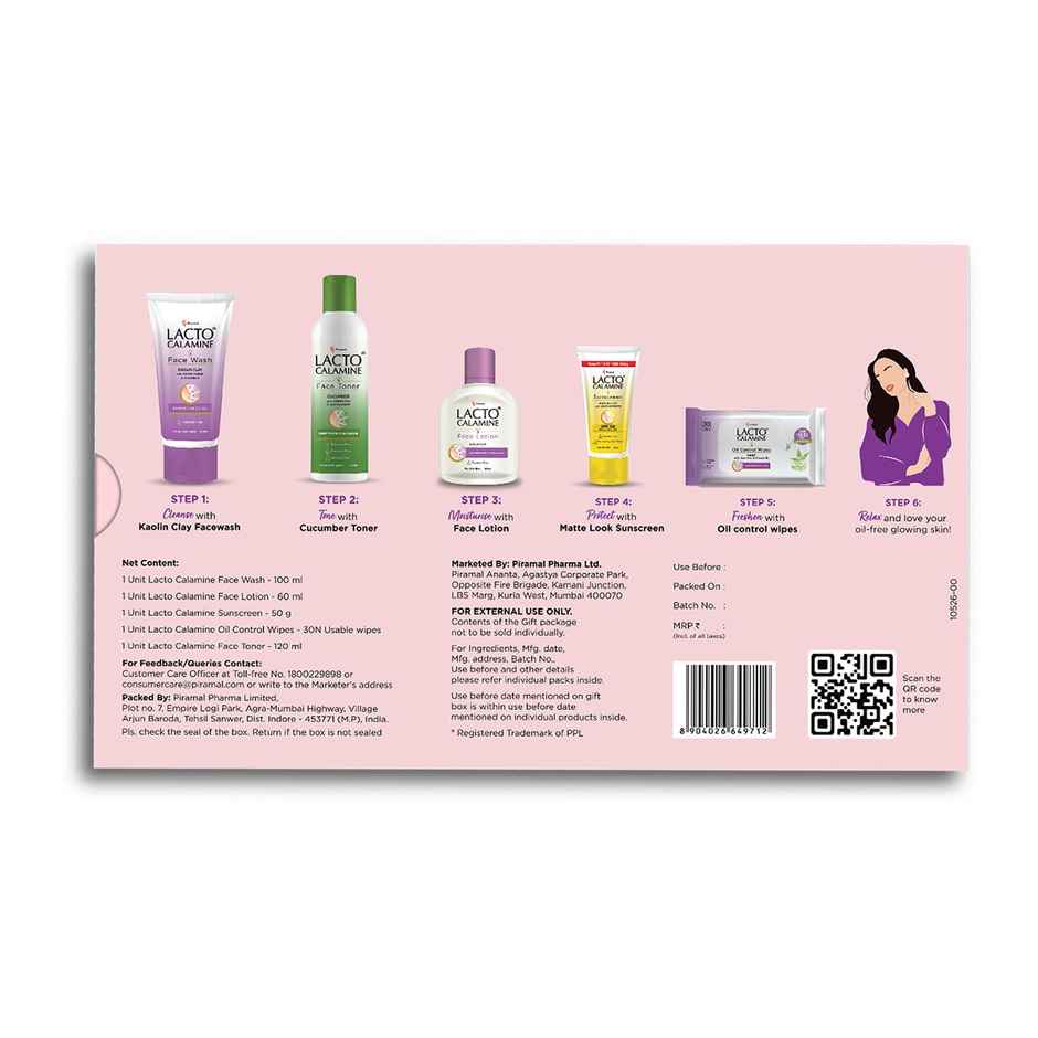 Lacto Calamine Premium Face Care Kit For Women