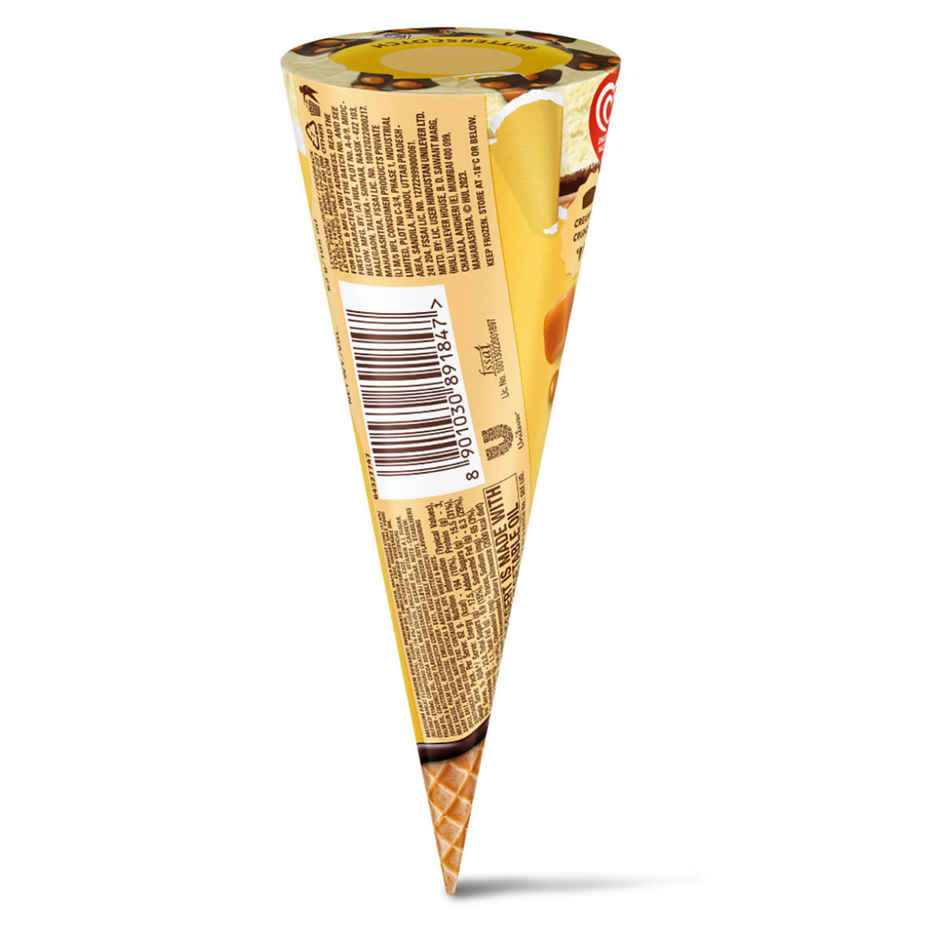 Kwality Wall's Cornetto Butterscotch Cone