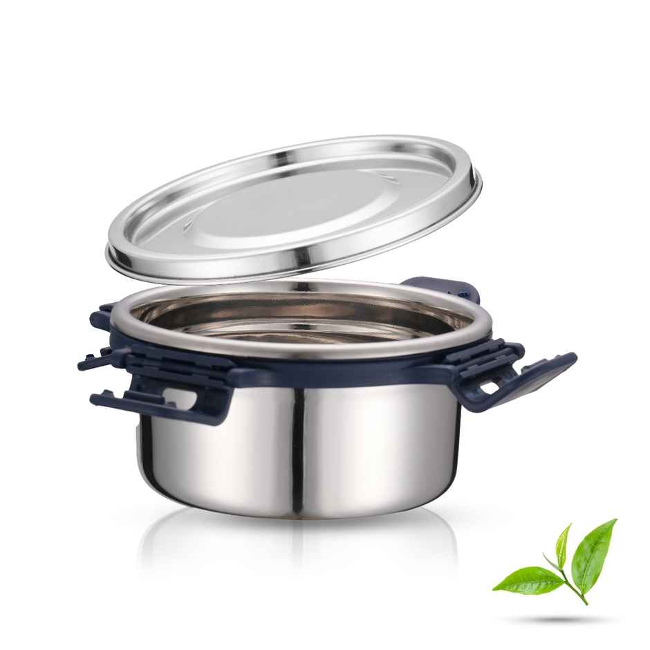 Jensons Stainless Steel Quade Leak Lock Container 350 ml