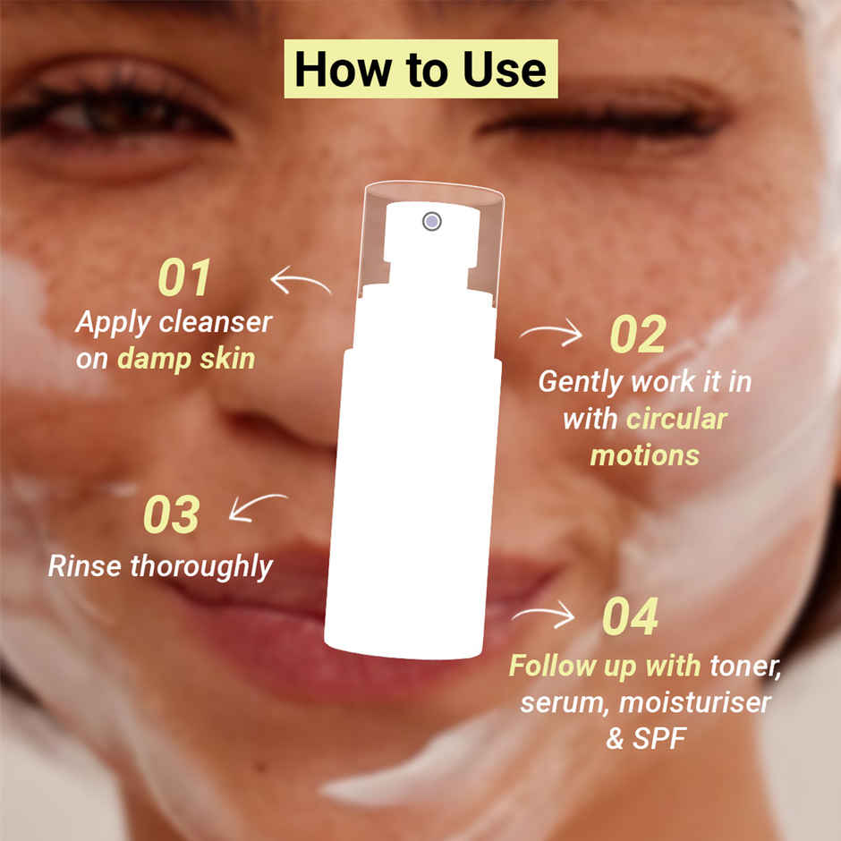 SEREKO Face Cleanser with Vitamin C & Tea Tree Oil for Brighter & Even Skin Tone
