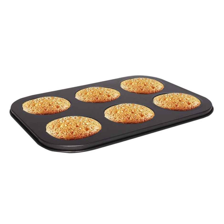 Cake and Cupcake Mould with 6 Cavity | Small | Baking Tool