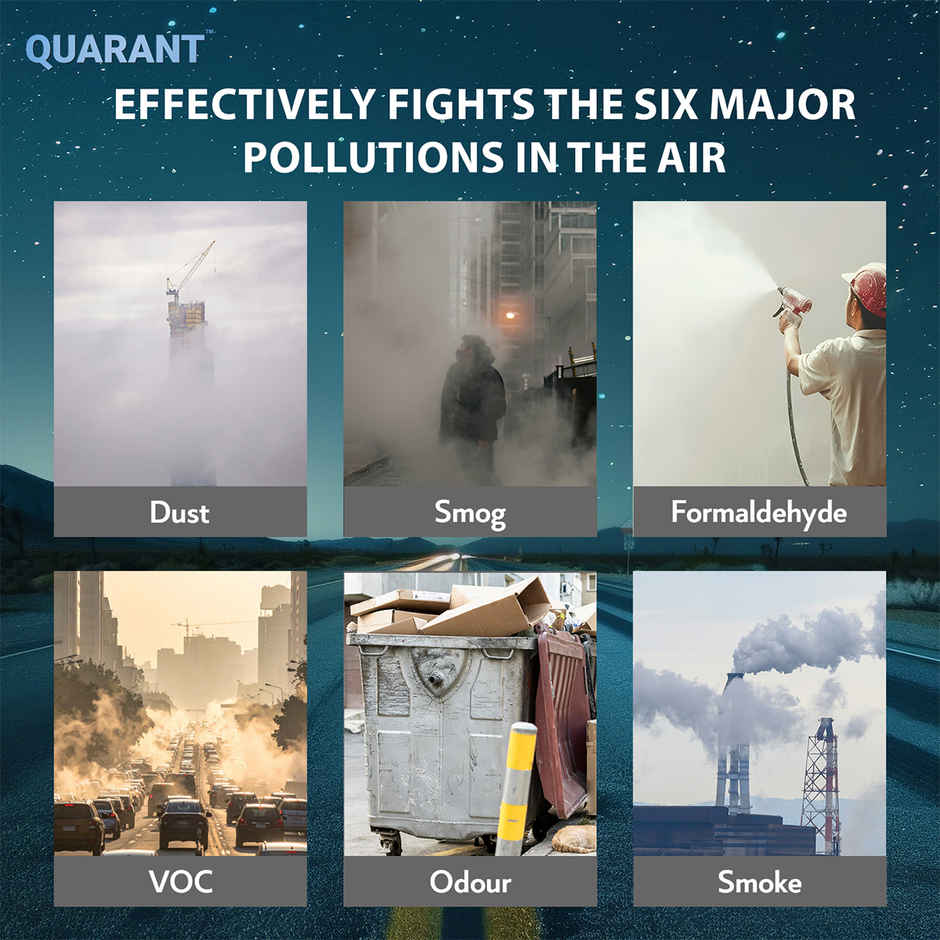 Quarant Balaclava Face Mask with 2 Replaceable PM 2.5 Activated Carbon Filters