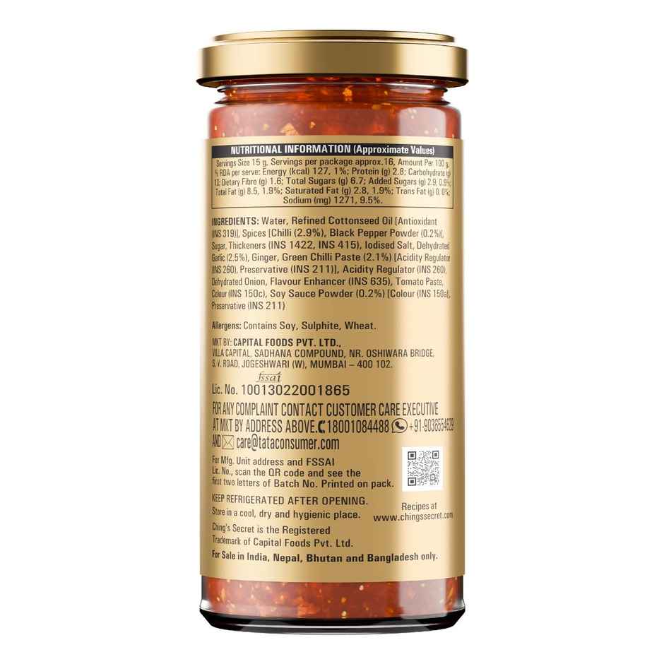 Ching's Premium Paneer Stir Fry Sauce, Ready to Cook Sauce, No Added Colour, No MSG