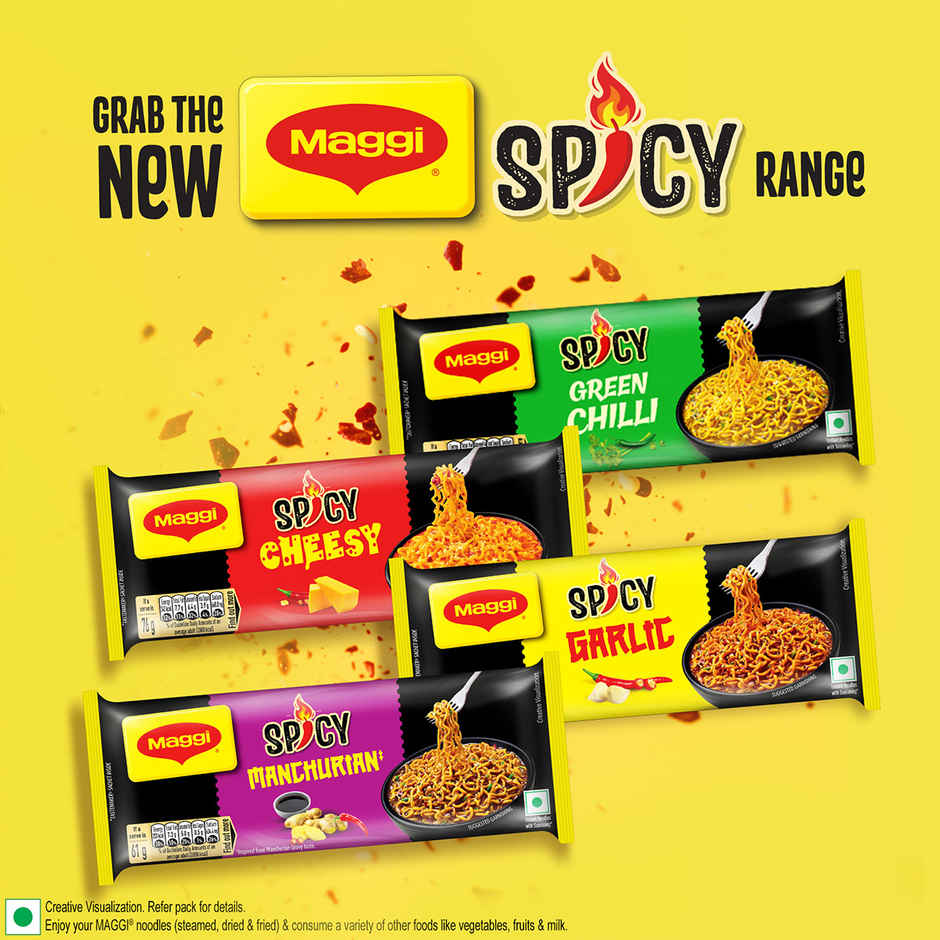 Maggi Spicy Green Chilli Noodles | Instant & Easy Snack