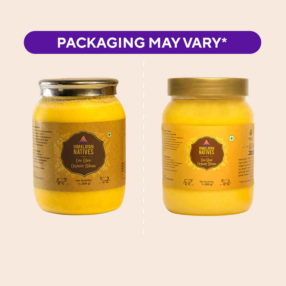Himalayan Natives Organic Bilona Cow Ghee | Jar