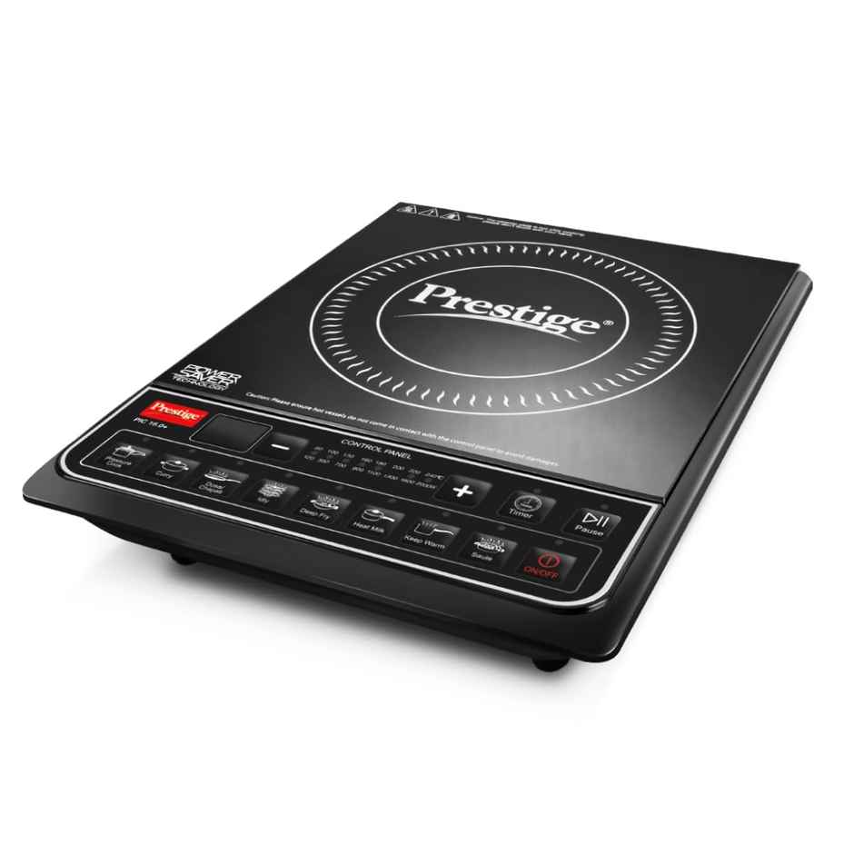Prestige PIC 16.0+ 2000W Induction Cooktop,4KV Surge Protection,Easy to clean,Black,1Y Warranty, BIS