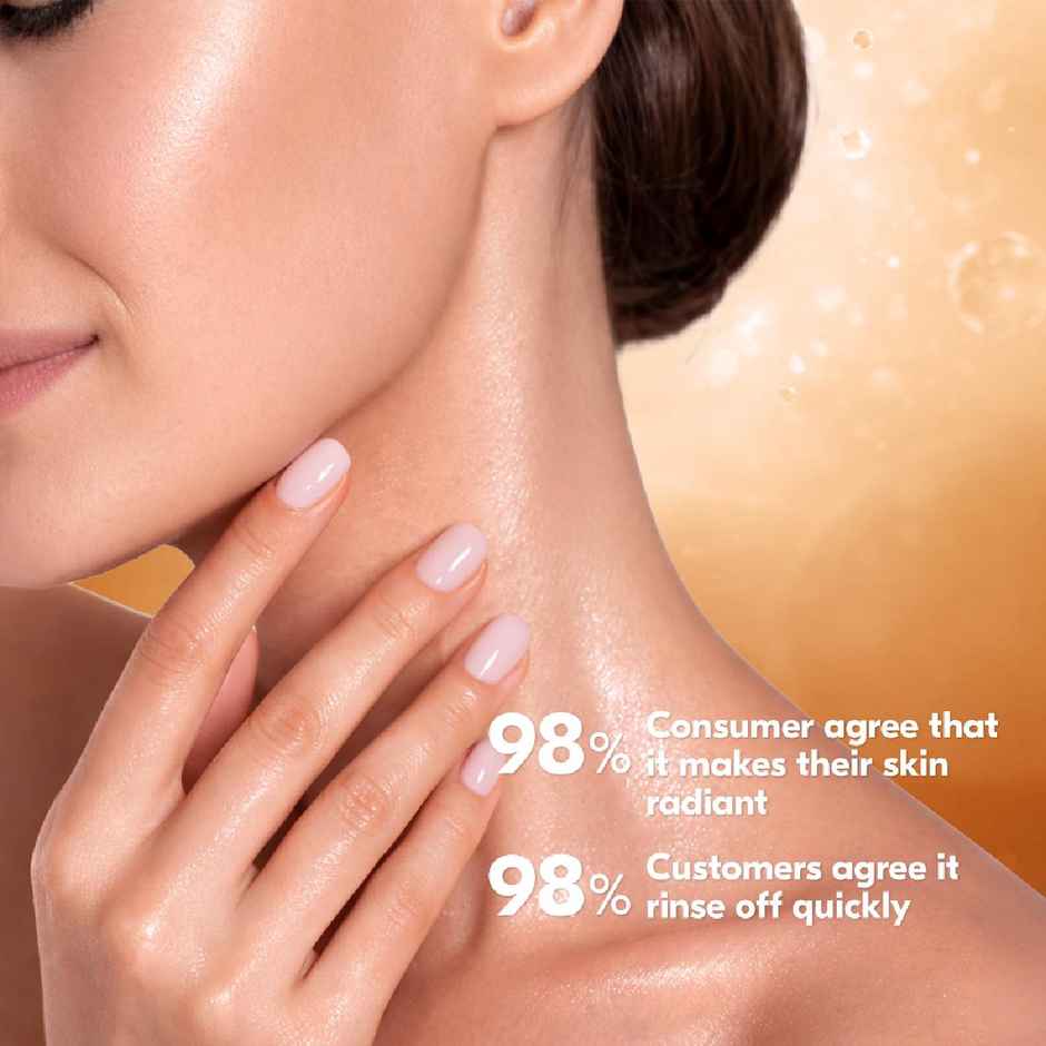 LUX Sandal Spell Bodywash, with Niacinamide, 245ml for Radiant & Bouncy Skin Feel