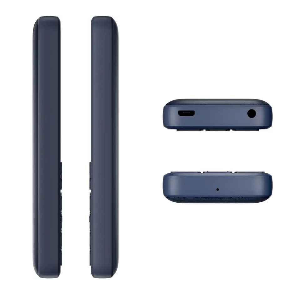 Nokia 130 Music Dual Sim Keypad Mobile | 2.4" Display | 1450 mAh Battery | Blue