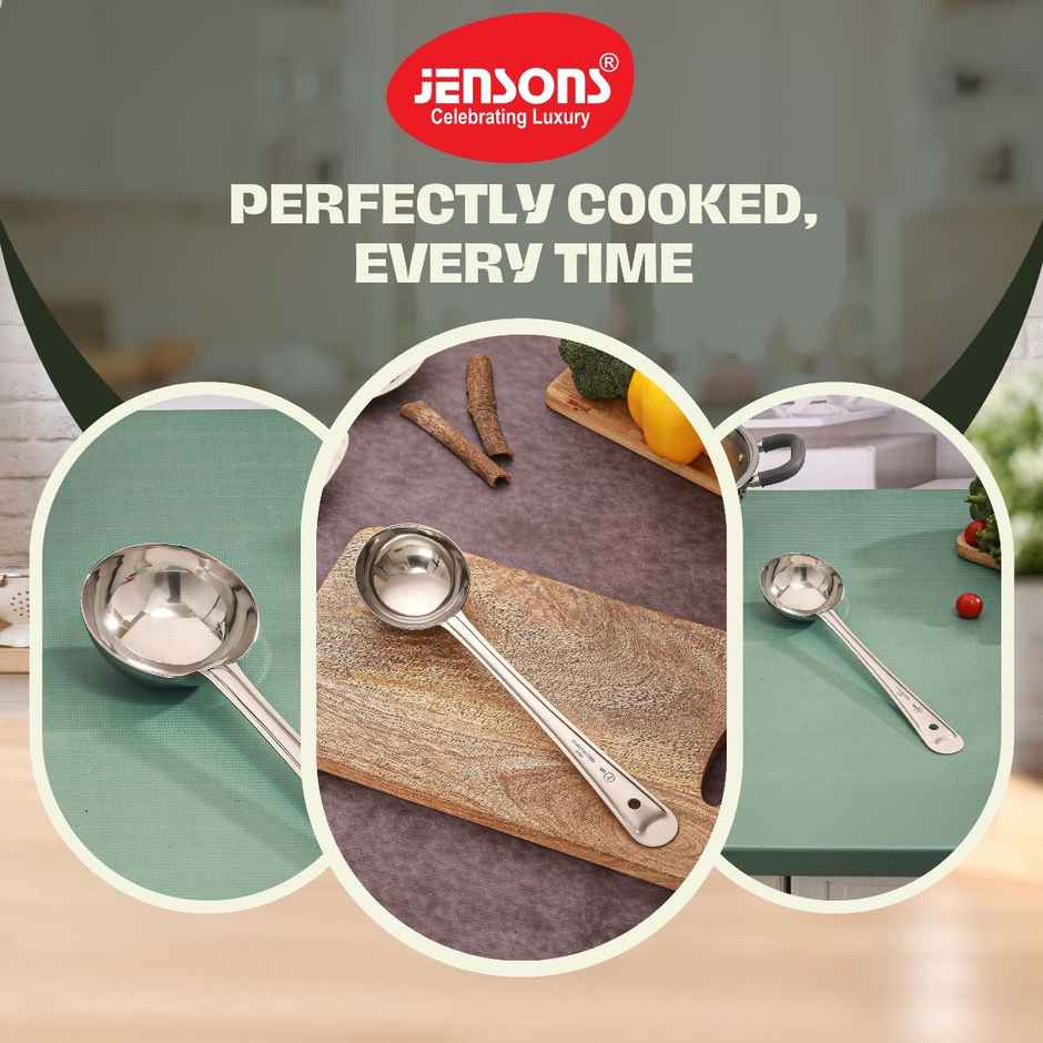 Jensons Stainless Steel Laddle Length 30cm
