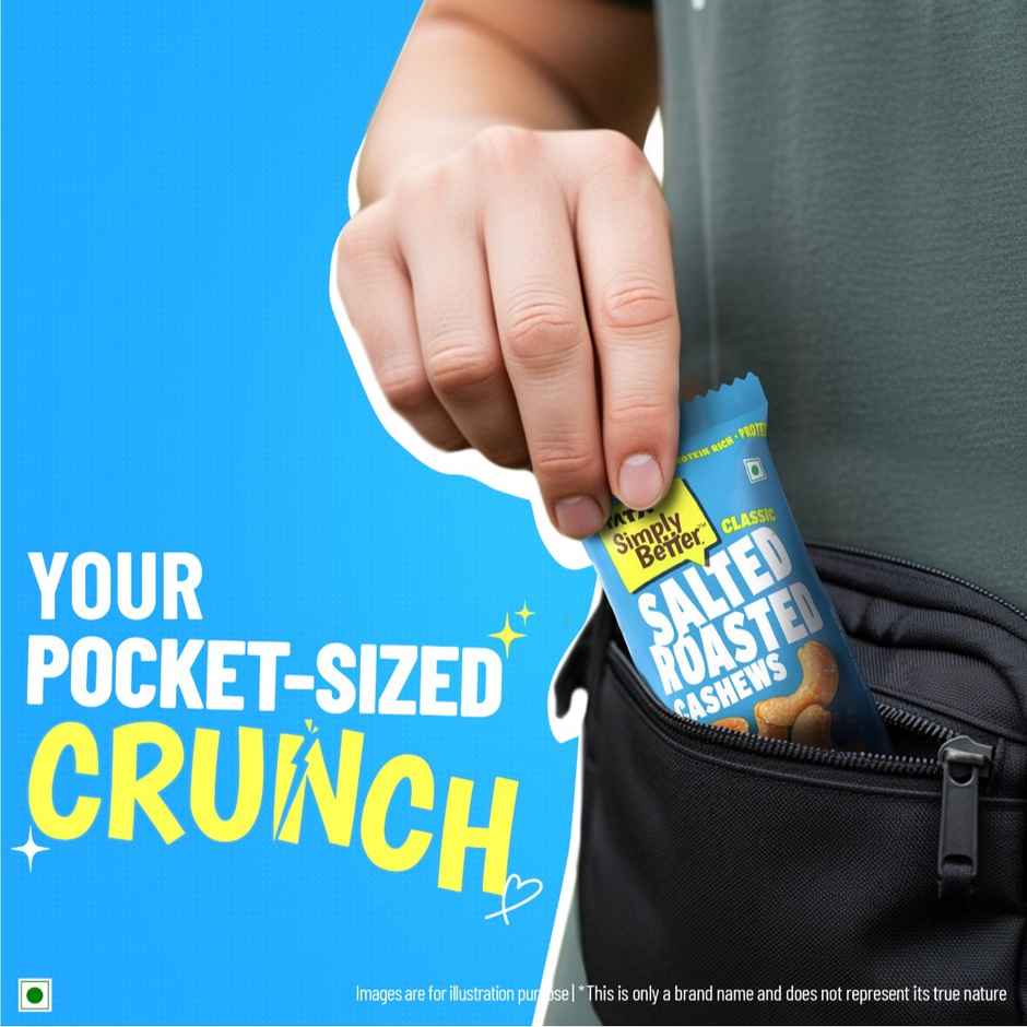 Tata Simply Better Classic Salted Roasted Cashews