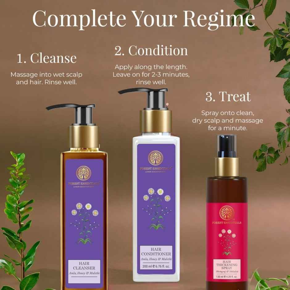 Forest Essentials Hair Cleanser Amla Honey Mulethi | Travel Size Nourishing Shampoo
