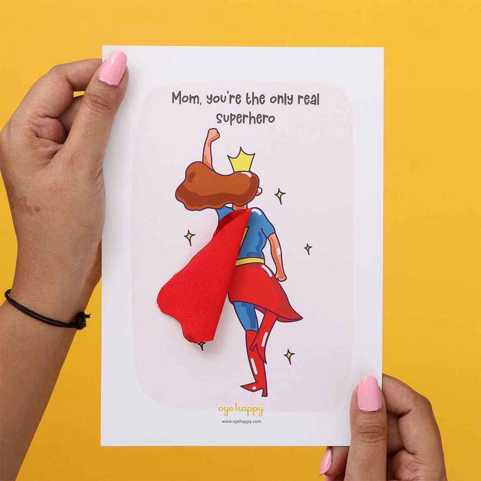 Buy Cape Card for Mom | Happy Mail Online - Price @ ₹9 | Instant ...