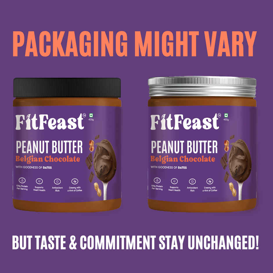 FitFeast Belgian Chocolate Peanut Butter