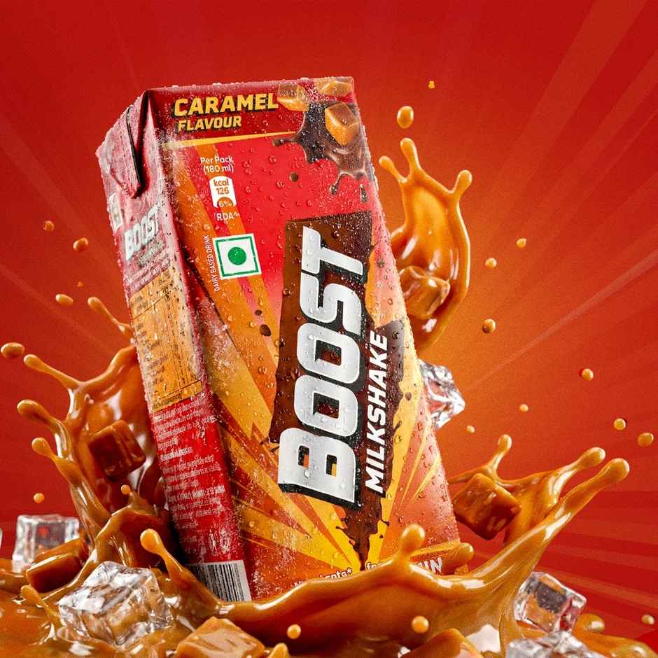Boost Caramel Milkshake
