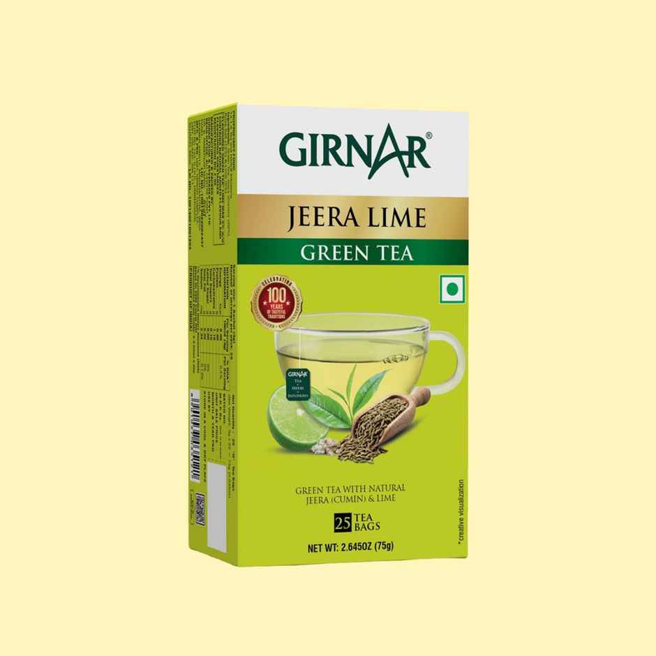 Girnar Jeera Lime Green Tea Bags