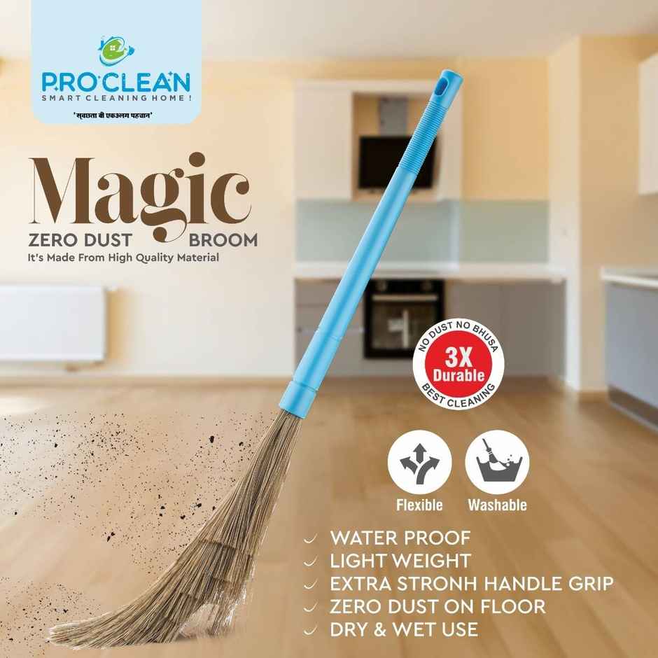 PROCLEAN Zero Dust Broom XL | Seagreen