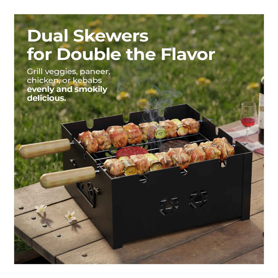 Lifelong Portable Charcoal Barbecue Grill