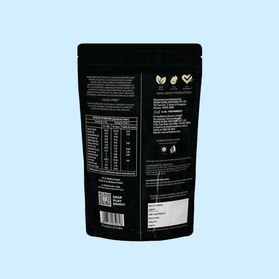 Mr Makhana Gourmet Truffle Flavoured Makhana