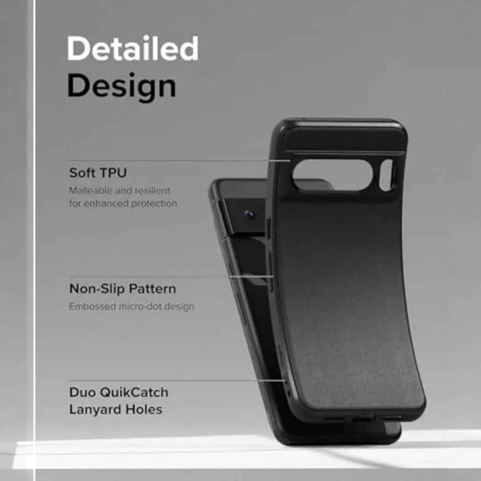 Ringke Google Pixel 8 Pro Back Cover Case | Onyx - Black