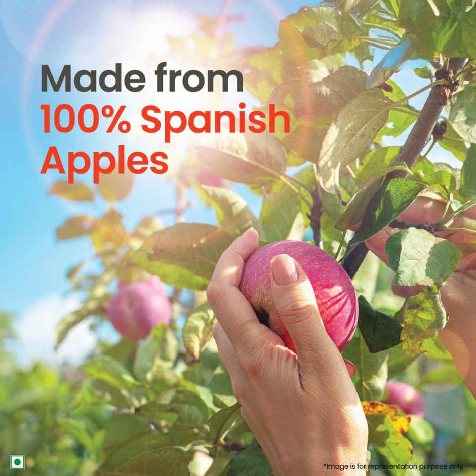 A TATA Product Organic India Apple Cider Vinegar with Mother of Vinegar | Made from Spanish Apples