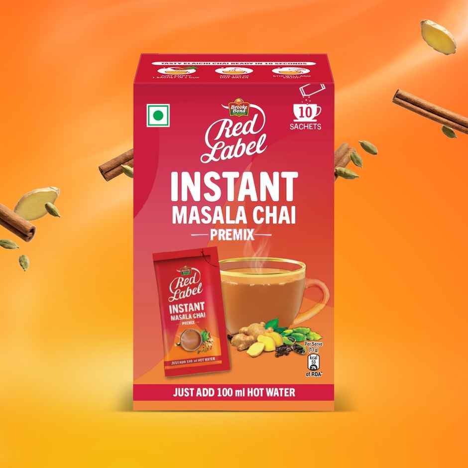 Brooke Bond Red Label, Instant Masala Chai Premix, Instant Tea Premix