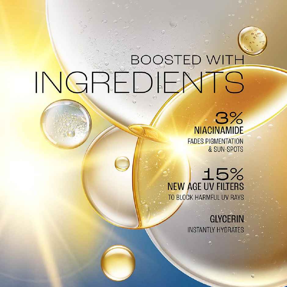 Lakme Sun Expert Gel Light Sunscreen, SPF 50 PA+++ |Uva/B Protection, Matte Finish