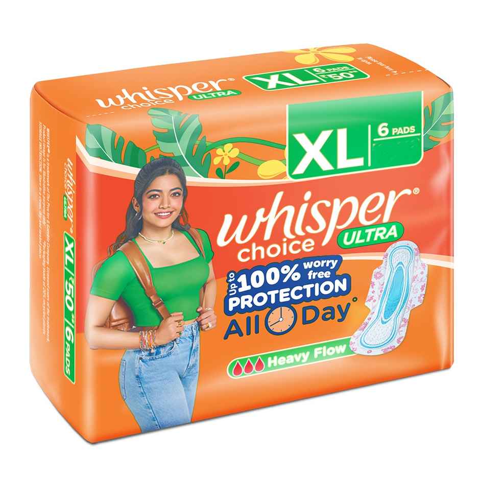 Whisper Choice Ultra XL Sanitary Pads