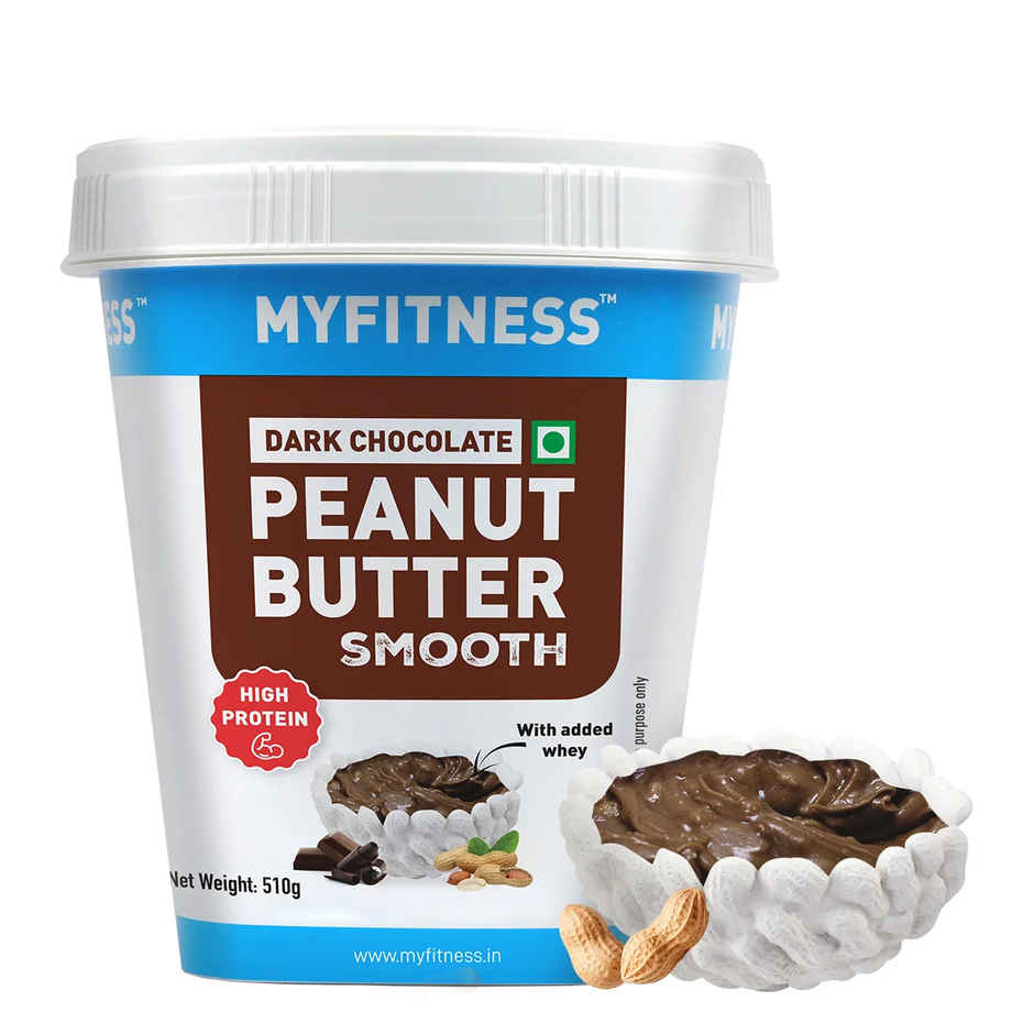 MyFitness High Protein Dark Chocolate Peanut Butter Smooth Spread