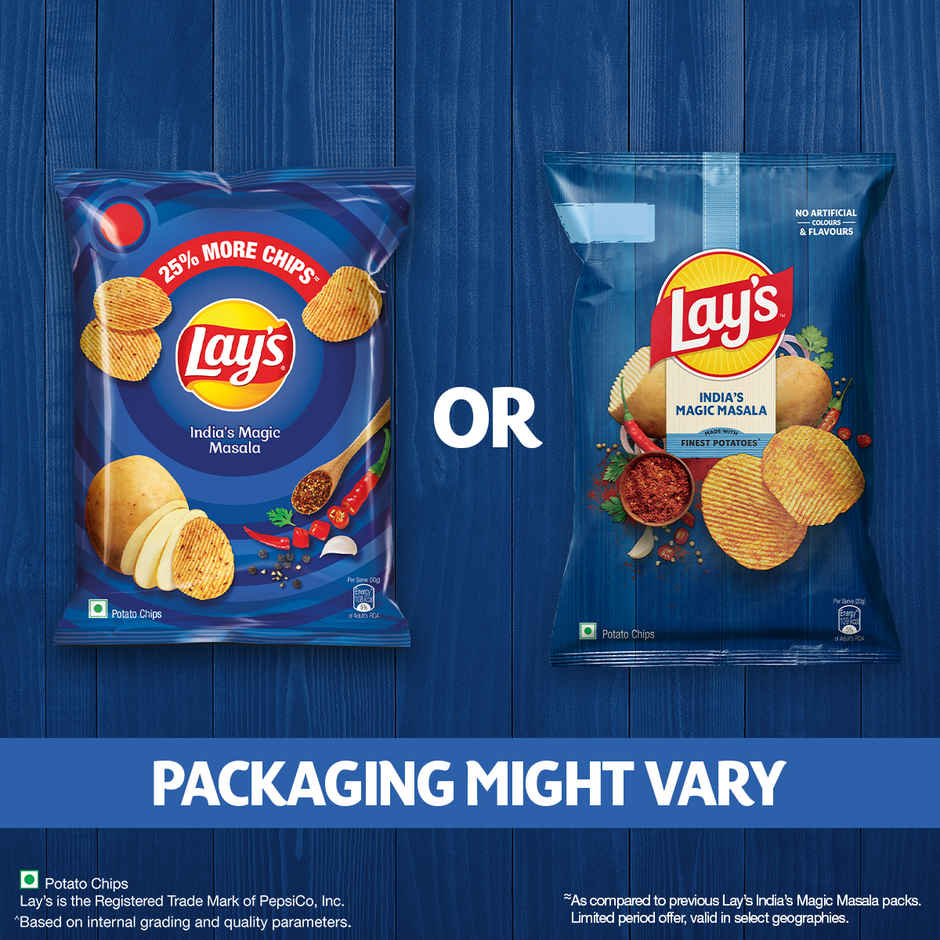 Lay's India's Magic Masala Potato Chips Combo                    
