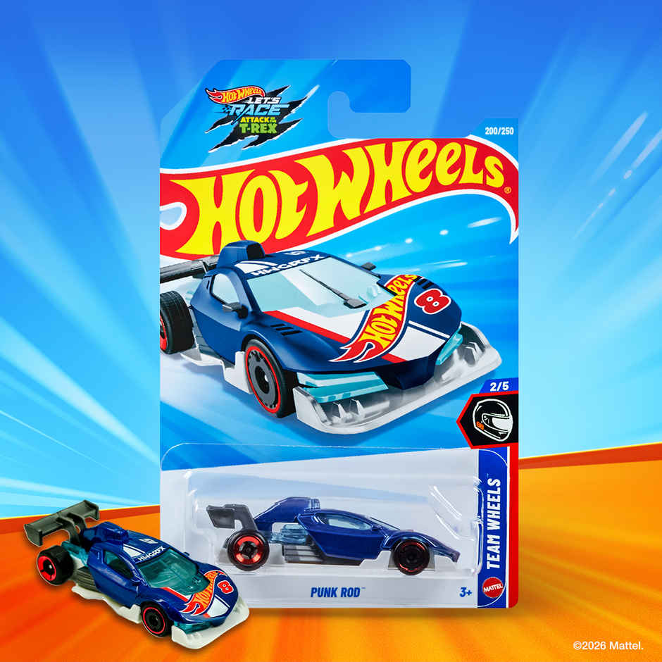 Hot Wheels Worldwide Basic Car | HW Punk Rod | Toy Car for Kids & Collectors