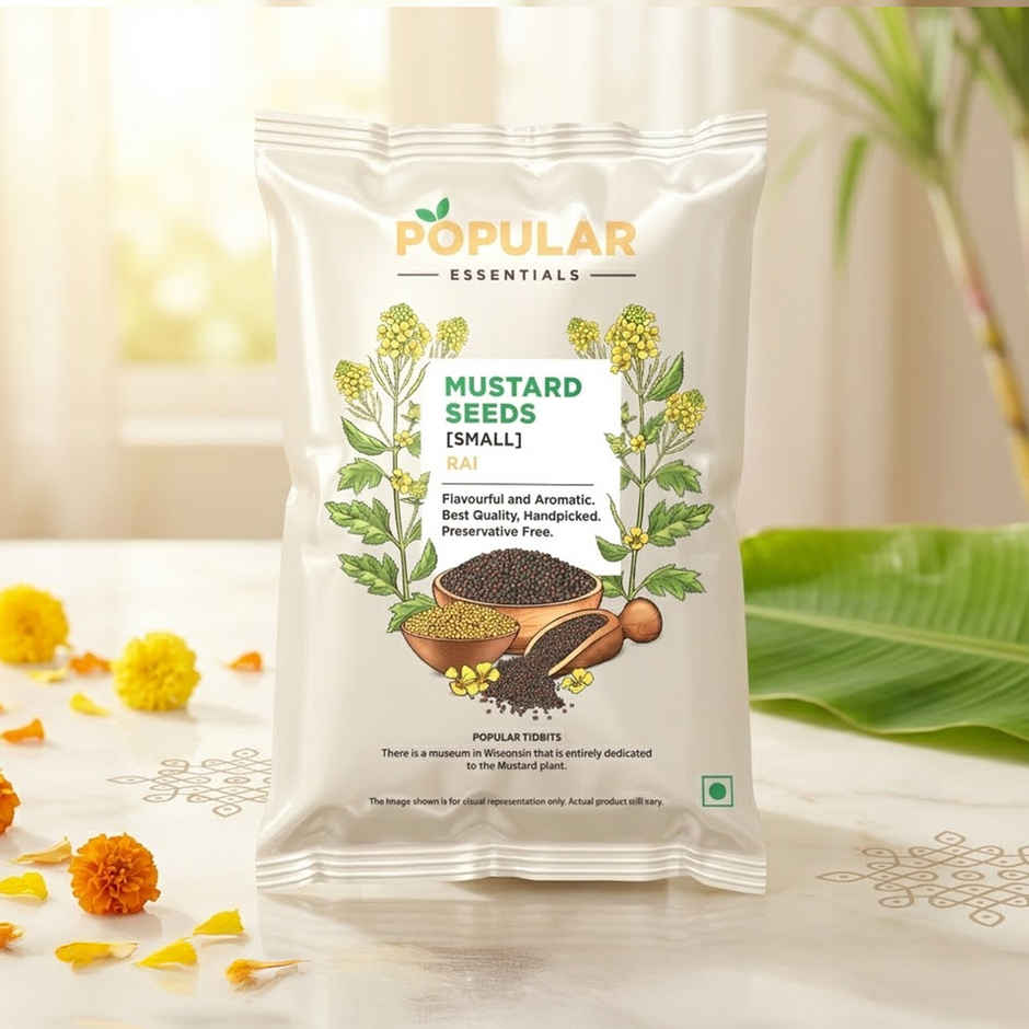 Popular Essentials Mustard Seeds Rai Small