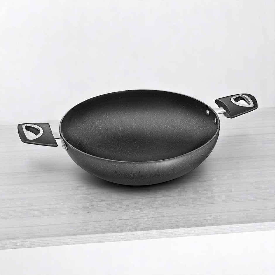 Jensons Pro Wellness Kadhai Without Lid 26 cm Induction Compatible