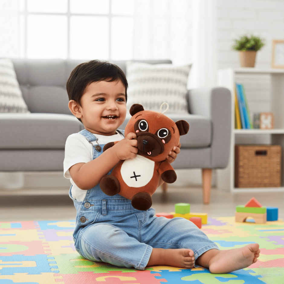 Toytales Cute Dog Soft Toy | Animal Toy | Plushie For Kids | Gift For Kids