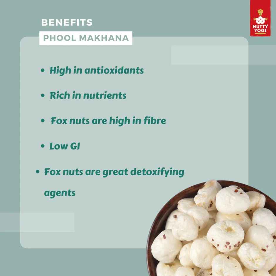 Nutty Yogi Phool Makhana