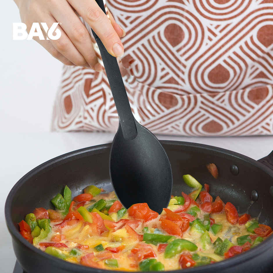 BAY6 Nylon Kitchen Tool Set - Black (3pc)