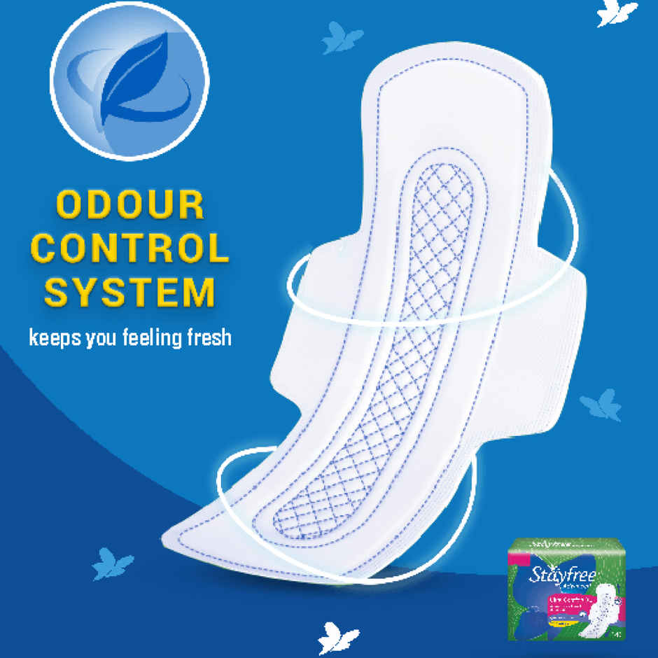 Stayfree Advance Ultra Comfort Sanitary Pads | XL | 7 pcs