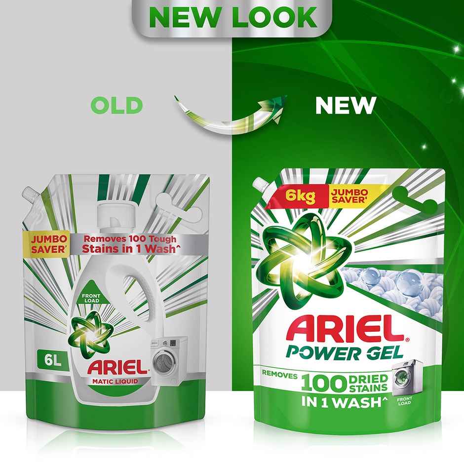 Ariel Power Gel Liquid Detergent for Front load washing machine