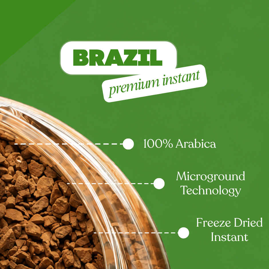 Toffee Brazil Speciality Coffee Roasters Organic Instant Coffee