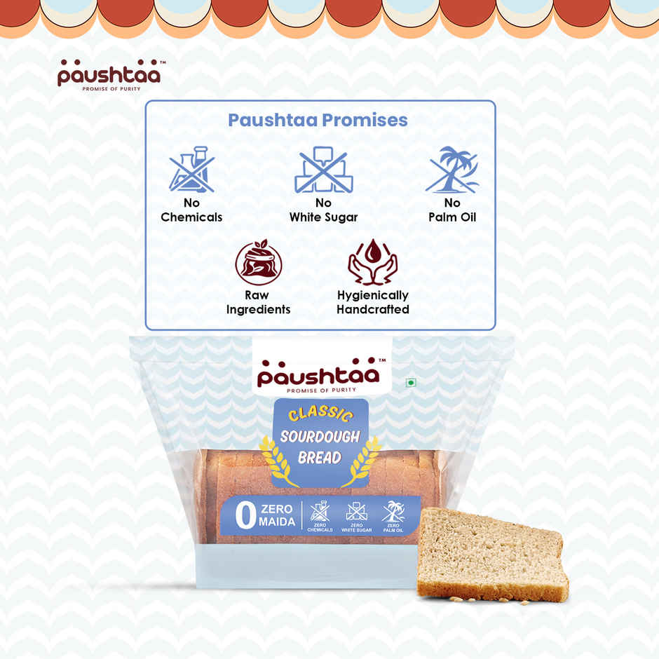 Paushtaa Classic Whole Wheat Bread