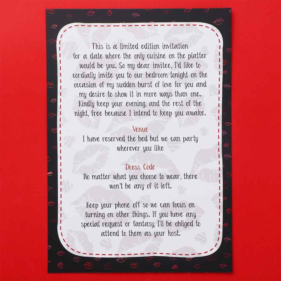 Naughty Invite | Greeting Card | Oye Happy