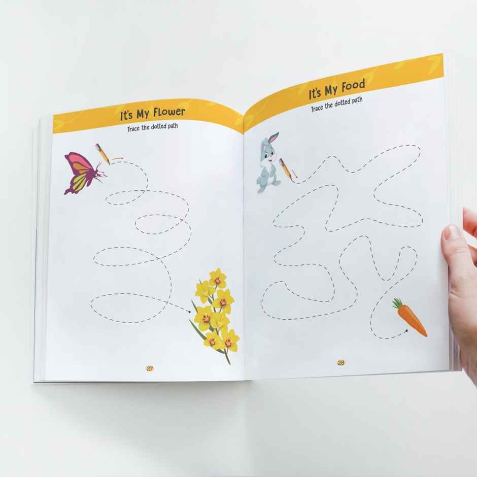 Pattern Writing - Pencil Control Activity Book For Kids | Age 2-5