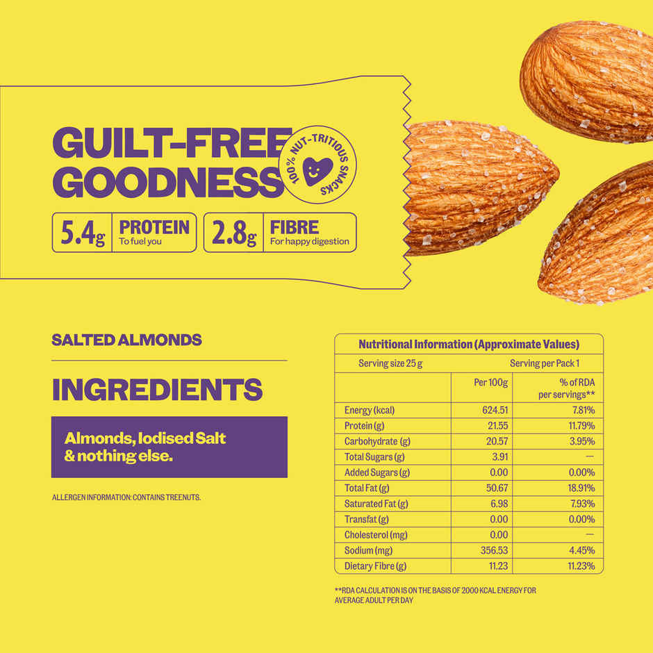 Bolas Salted Almonds | Roasted & Salted Nuts