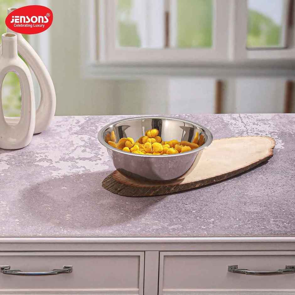 Jensons Stainless Steel Deep Mixing Bowl 18 cm Combo