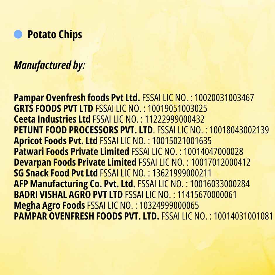 Too Yumm Kashmiri Chilli Potato Chips, 40% Less Saturated Fats, No Palm Oil Healthy Spicy Chips